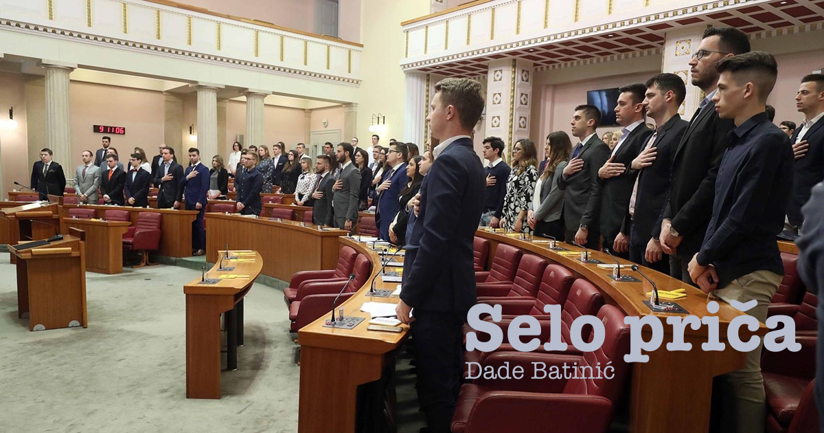 Hrvati znaju da je zastupnike bolje plaćati za nerad nego za rad
